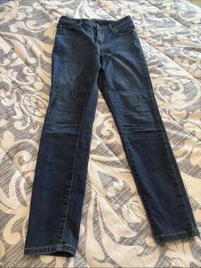 Vera Wang Dark Indigo Skinny Jeans